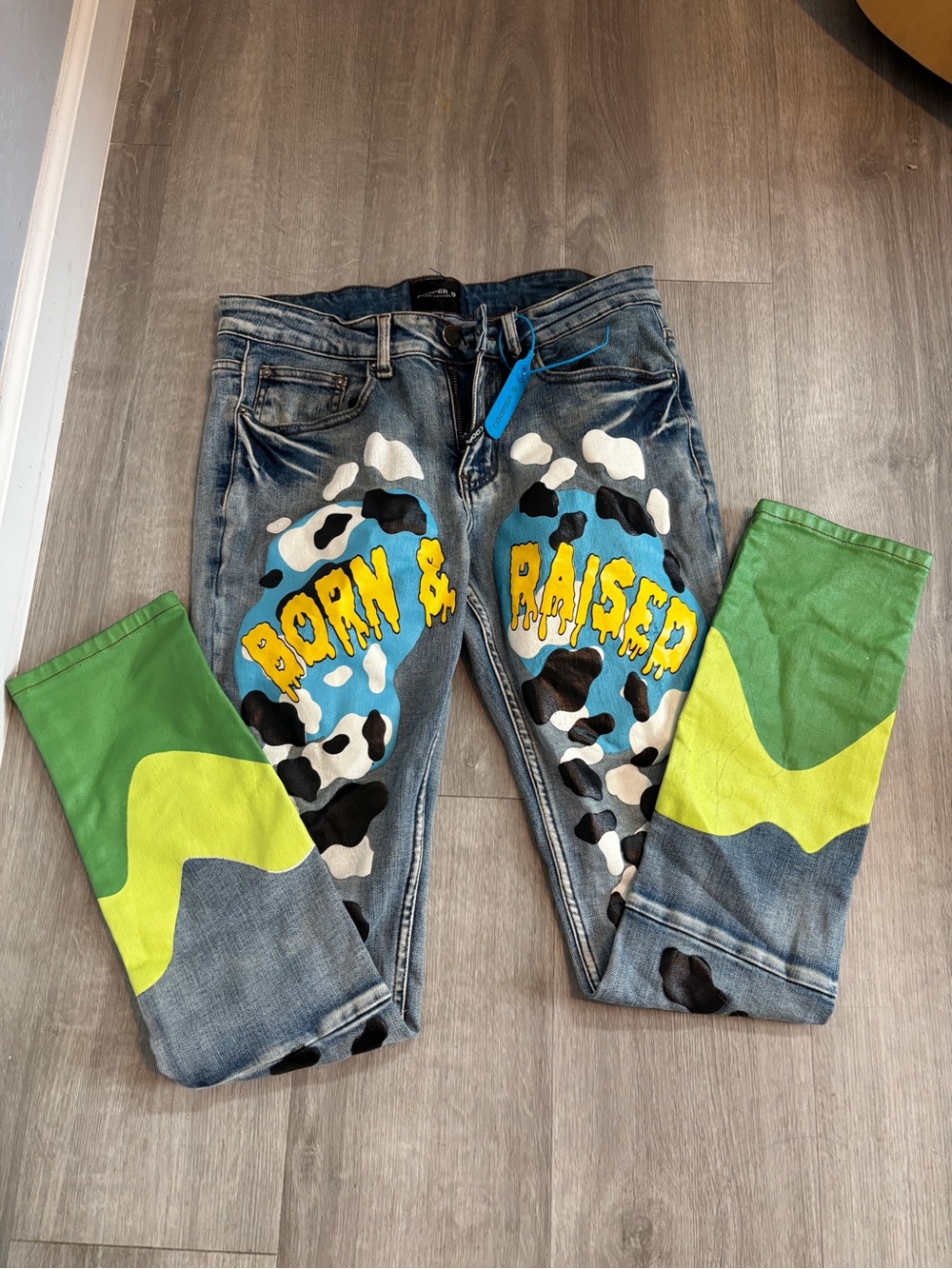 Light Blue Men's Skinny Jeans